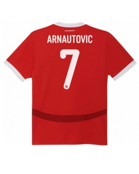 Austria Marko Arnautovic #7 Maglia Gara Casa Repliche Europei 2024 Donna